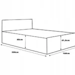 DIMENSIONS-BED-140-1